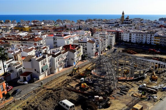 El parque botánico alcanza el 60% de su construcción y se terminará antes del día de San José