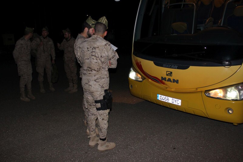 La Legión ultima su preparación para regresar a Irak