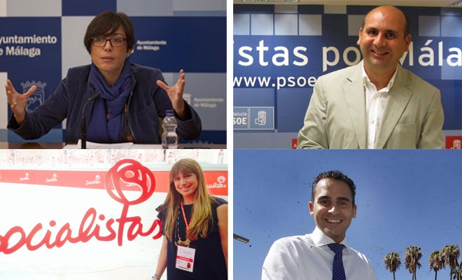 María Gámez, Francisco Conejo, Estefanía Martín Palop y Daniel Pérez. 