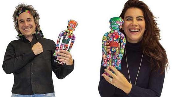 Gracia Jiménez y César Crespo, responsables de Dead Lucky 13. 
