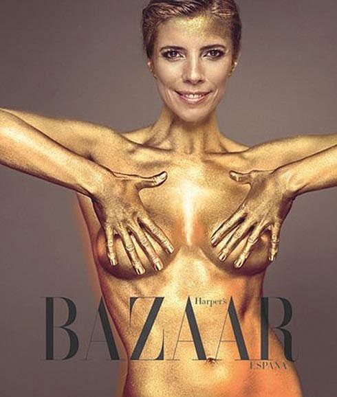 Maribel Verdú, en el número de abril de Harper's Bazaar