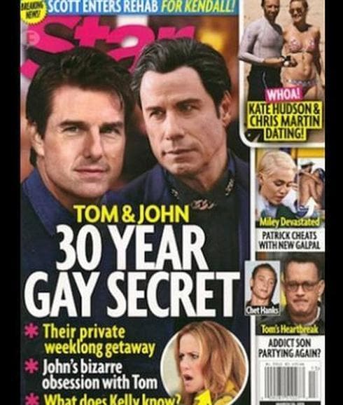 Tom Cruise y John Travolta amantes desde hace años Diario Sur