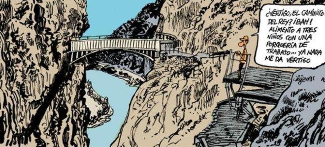 El Caminito del Rey, bajo el prisma de Idígoras