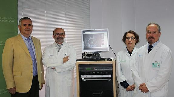 Juan Alcaide, Francisco Díaz, Coral Bodineau e Ismael Herruzo