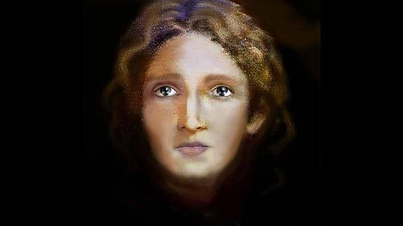 Imagen de Jesús con 10 años lograda a partir de la Sábana Santa de Turín.