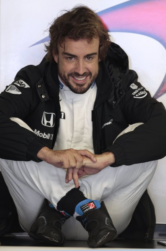 Fernando Alonso, en Mónaco. :: afp