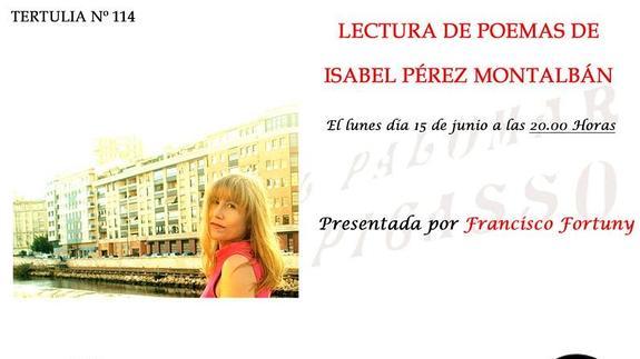 La escritora y poetisa Isabel Pérez Montalbán en Los Lunes de El Pimpi