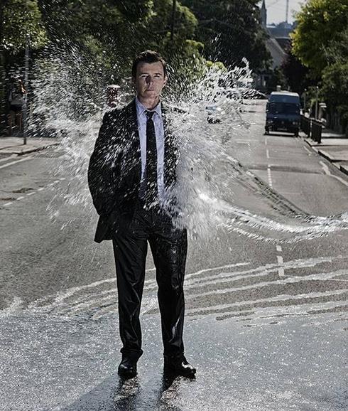 El artista británico. 