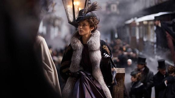 Keira Knightley, en una escena de la película 'Anna Karenina'.