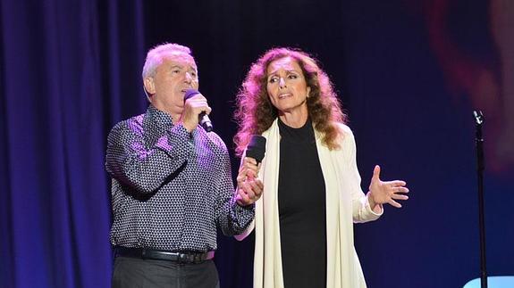 Ana Belén y Víctor Manuel, durante su actuación