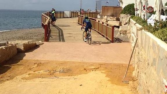 El albero de la primera etapa produce "reticencias" entre los ciclistas