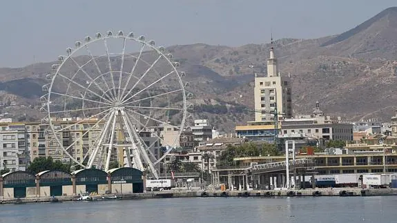 Ya está todo listo para que los primeros visitantes puedan contemplar la ciudad desde el cielo