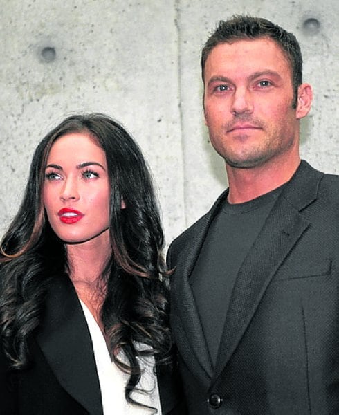 Megan Fox y su ex.