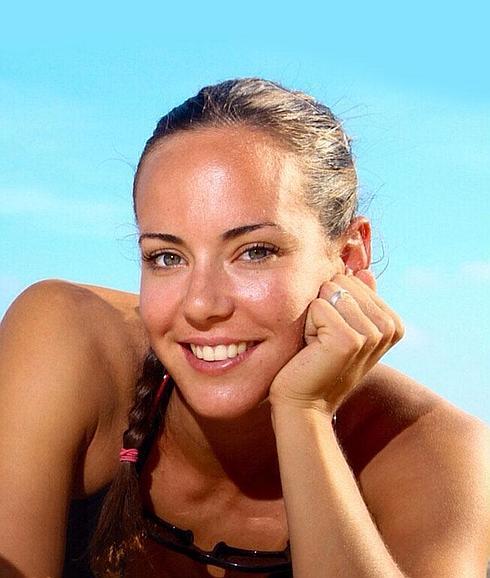 La flamante campeona de España de voley-playa tiene solo 23 años. 