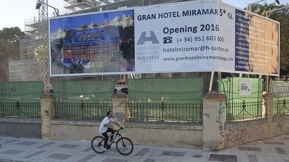 El Gran Hotel Miramar ya anuncia su apertura en 2016