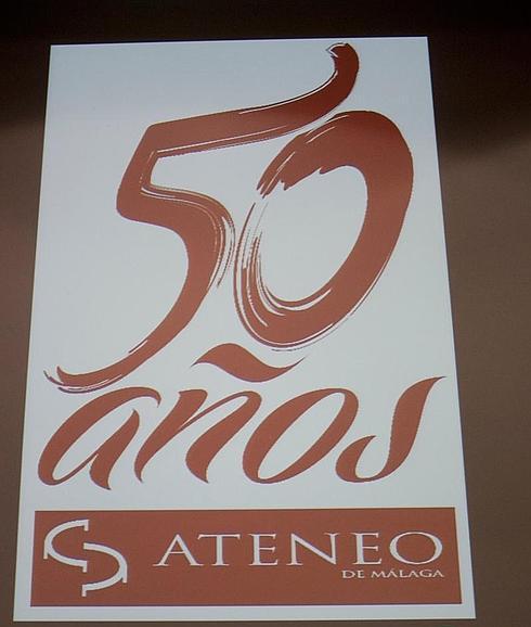 Logo el aniversario del Ateneo de Málaga.