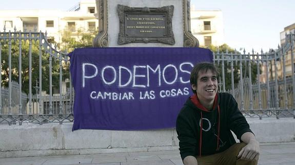 José Antonio Vargas, secretario general de Podemos Málaga. 