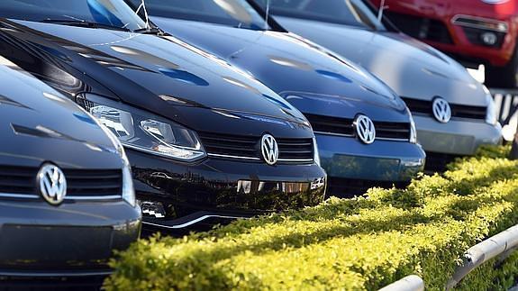Varios coches de Volkswagen.