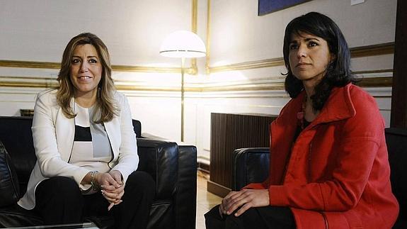 La presidenta no recibirá a Teresa Rodríguez y la remite a la consejera de Hacienda