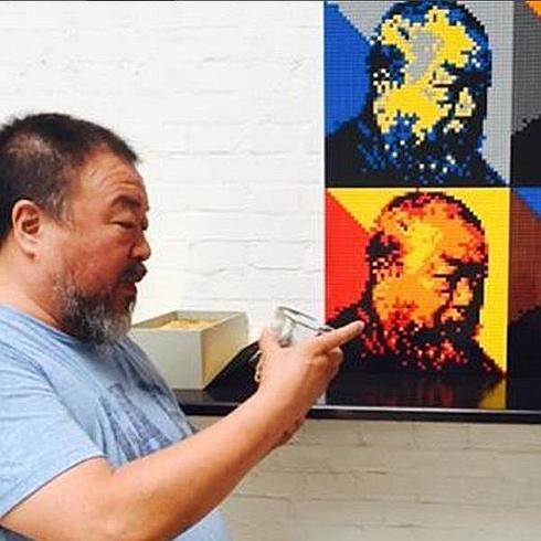 El artista Ai Wei Wei.