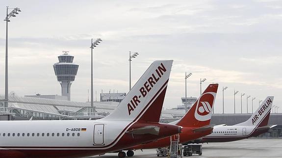 Air Berlin cancelará en 2016 sus vuelos entre Palma de Mallorca y Málaga