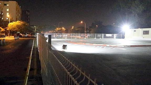 Helipuerto del servicio de emergencias, situado junto al Hospital Clínico. 