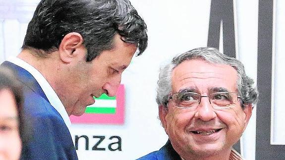 Ernesto Pimentel (izquierda) y José Ángel Narváez. 