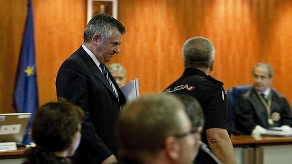 Juan Antonio Roca, durante el juicio por el caso Malaya.