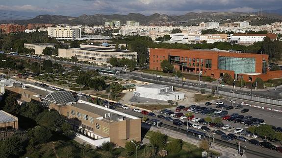 Vista del campus de Teatinos