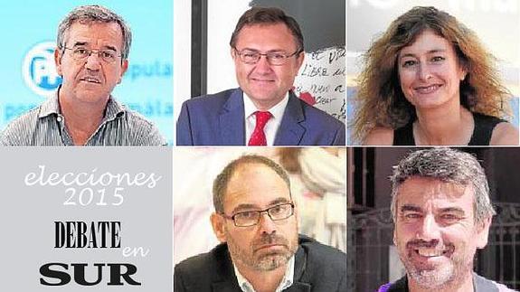 SUR ofrecerá un debate a cinco con los cabezas de lista por Málaga al Congreso