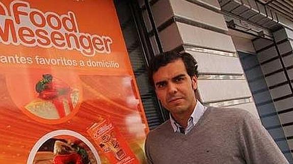 Álvaro Villacorta, un joven arquitecto malagueño, fue el ideólogo de Food Messenger. 