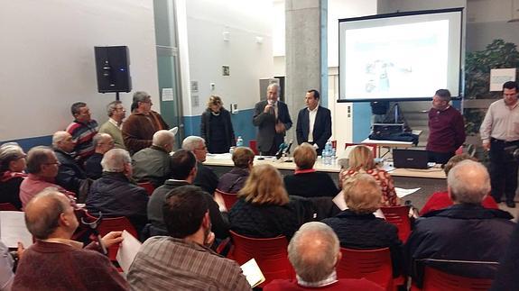 Un momento de la reunión