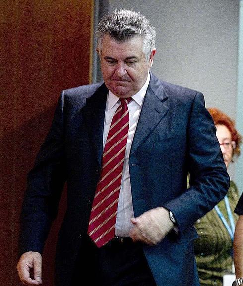 Última aparición pública de Roca, en el juicio por el ‘caso Malaya’.