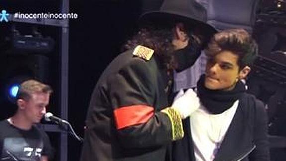 TVE 'resucita' a Michael Jackson para gastar una broma a Abraham Mateo