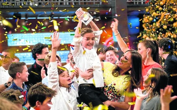 Los fogones de 'Masterchef Junior' se rinden al ingenio de la avispada María