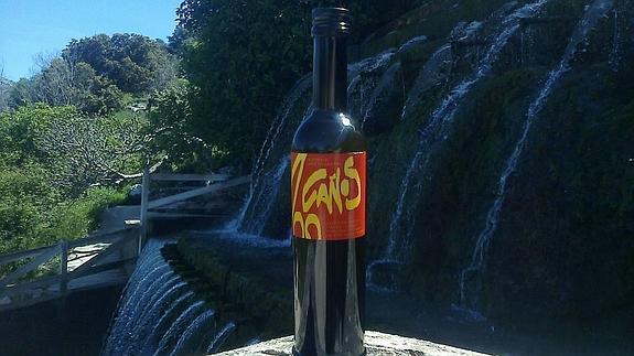 El aceite 100 Caños, en el marco donde se produce. 