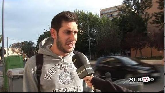 "Yo pensaba que me mareaba al ver el suelo moviéndose"