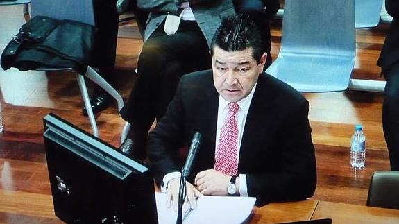 Andrés Lietor, en una foto de archivo durante el juicio. 