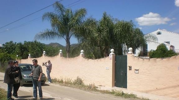 Finca Los Naranjos, donde sucedieron los hechos
