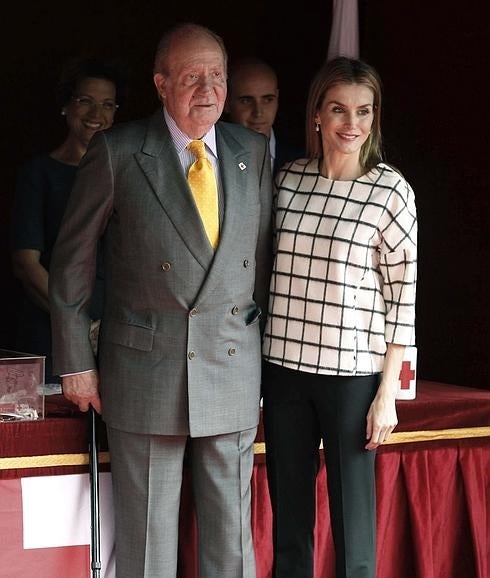 Don Juan Carlos y doña Letizia