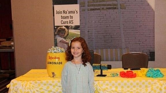 Na’ama Uzan empezó a vender limonada con solo 4 años. 