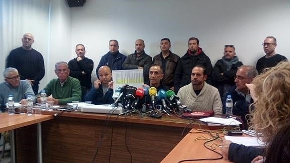 Rueda de prensa del comité.