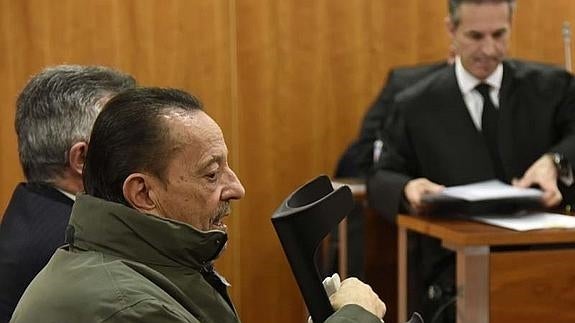 Julián Muñoz, durante un juicio. 