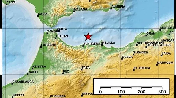 Dos terremotos de magnitud 4,8 y 4,1 se dejan sentir en diversas localidades de Málaga