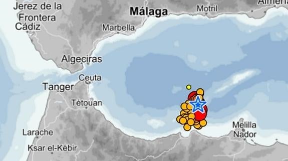 Dos nuevos terremotos de 4,8 y 4,6 se dejan sentir en Málaga con pocos minutos de diferencia