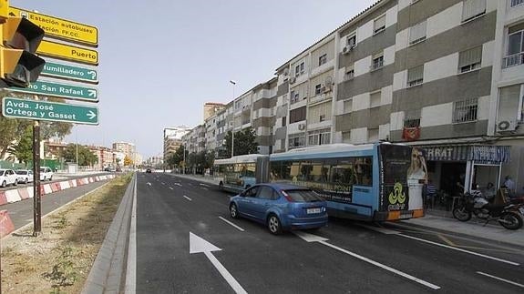 Las alteraciones de tráfico afectarán a la avenida Juan XXIII