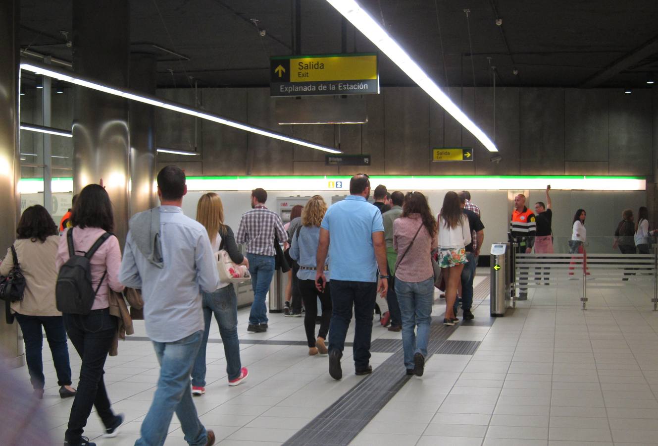 Metro de Málaga amplía su horario en Semana Santa con 24 horas de servicio Miércoles y el Jueves Santo