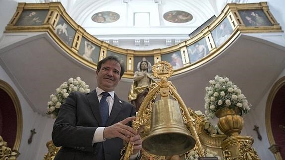 Pablo Atencia hace un balance positivo de su primera Semana Santa como presidente. 