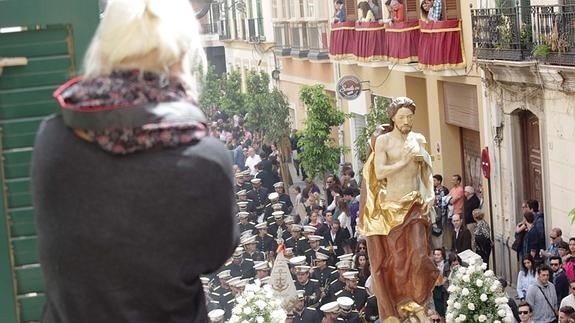 El Resucitado cierra las procesiones de la Semana Santa de Málaga