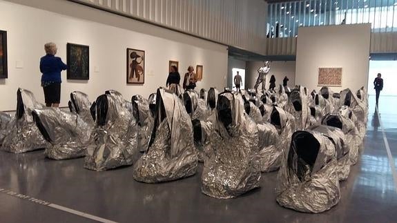 Fiesta de cumpleaños en el Pompidou